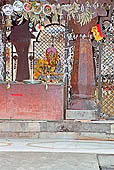 Orchha - Dinman Hardol Palace, shrine where the saintly  Raja is worshipped